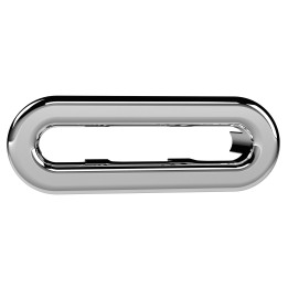 Oval Chrome Overflow Cover