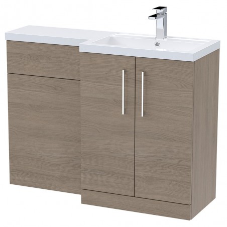 Arno 1100mm Right Hand Combination - Solace Oak