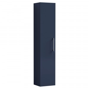 Arno 1433mm (h) x 300mm (w) x 235mm (d) Tall Unit (Single Door) - Midnight Blue