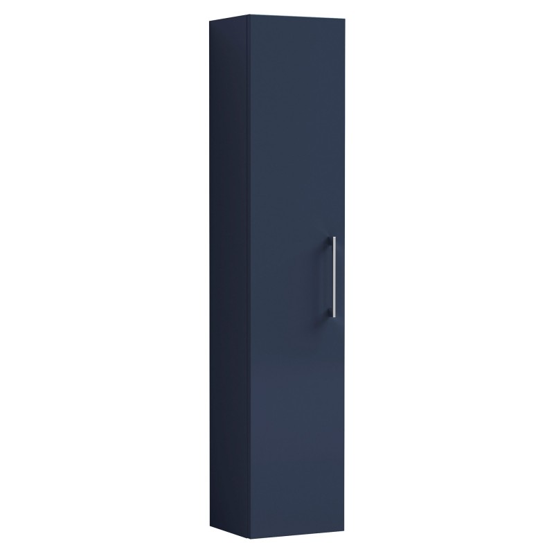 Arno 1433mm (h) x 300mm (w) x 235mm (d) Tall Unit (Single Door) - Midnight Blue