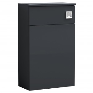 Arno 500mm Freestanding WC Unit (Concealed Cistern Not Included) - Soft Black