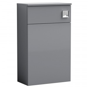Arno 500mm Freestanding WC Unit (Concealed Cistern Not Included) - Satin Grey