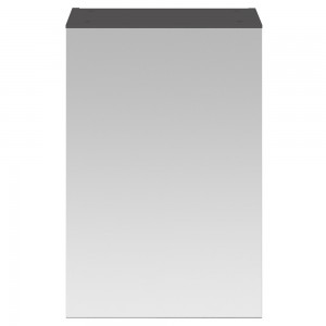 Athena Gloss Grey 450mm (w) x 715mm (h) x 180mm (d) Mirror Cabinet