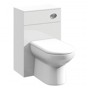 Mayford Gloss White 500mm (w) x 766mm (h) x 330mm (d) Toilet Unit