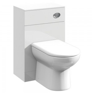 Mayford Gloss White 600mm (w) x 766mm (h) x 300mm (d) Toilet Unit
