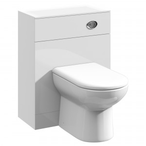 Mayford Gloss White 600mm (w) x 766mm (h) x 330mm (d) Toilet Unit