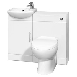Cloakroom Furniture Pack - Without Tap
