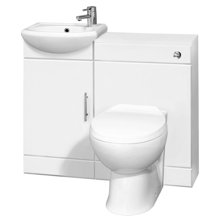 Cloakroom Furniture Pack - Without Tap