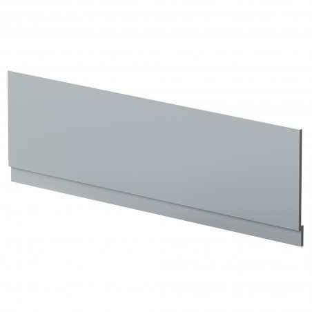Elbe/Blocks Satin Grey 1800mm (w) Bath Front Panel