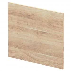 Square Shower Bath End Panel - Bleached Oak