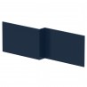 1700mm Square Shower Bath Front Panel - Midnight Blue