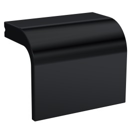 Matt Black Square Drop Handle - 40mm (w) x 32mm (h) x 25mm (d)