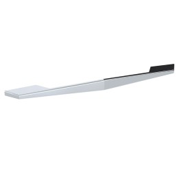 Chrome D Shaped Handle - 256mm (w) x 14mm (h) x 26mm (d)