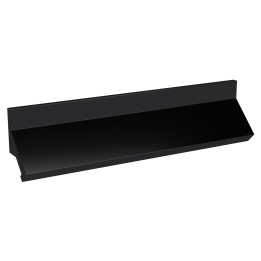 Matt Black Finger Pull Handle - 239mm (w) x 30mm (h) x 30mm (d)