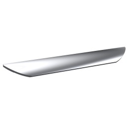 Chrome Finger Pull Handle - 316mm (w) x 25mm (h) x 28mm (d)