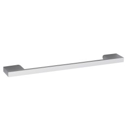 Chrome D Handle - 223mm (w) x 28mm (h) x 8mm (d)