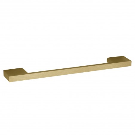 Brushed Brass D Handle - 191mm (w) x 28mm (h) x 8mm (d)