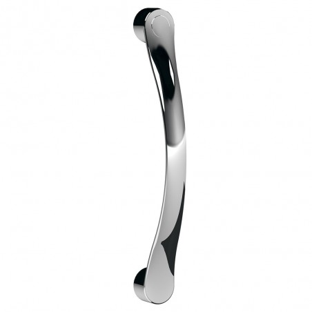 Ella Rounded Shower Handle - 160mm (h) x 18mm (w) x 32mm (d)