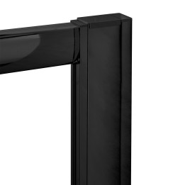1850mm Black Shower Profile Extension Kit