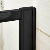 1850mm Black Shower Profile Extension Kit - Insitu