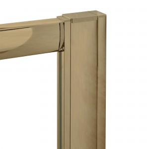 Pacific 1850mm  Enclosure Profile Extension Kit - Brushed Brass