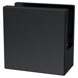 Black 3000mm Wetroom Foot and Wall Bracket