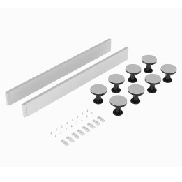 Gloss White Set Suitable for 1000 Square & Rectangular Trays