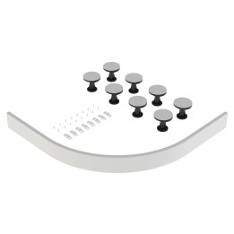 Gloss White Leg Set Suitable for 1000-1200 Quad & Offset Trays