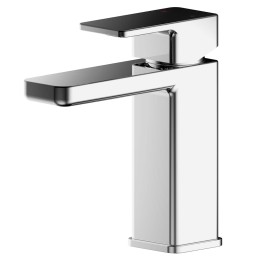 Windon Chrome Mini Basin Mixer (Includes Push Button Waste)