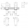 Windon 3/4" Side Valves - Technical Drawing