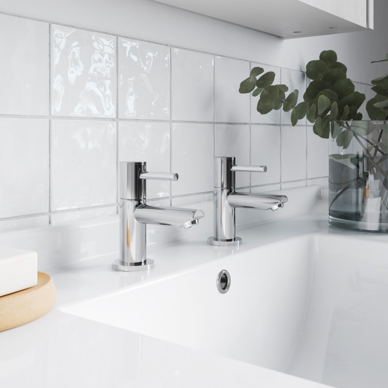 Series 2 Basin Taps Pair - Insitu