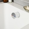 Single Lever Chrome "Freeflow" Bath Filler with Waste (Suitable for baths up to 10mm thick) - Insitu