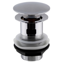 Push Button Basin Waste Slotted