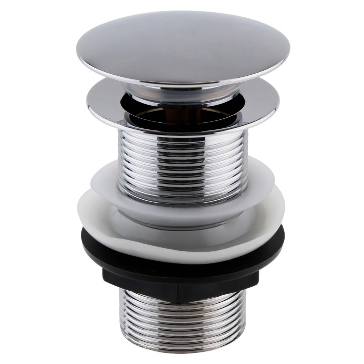Push Button Basin Waste Unslotted