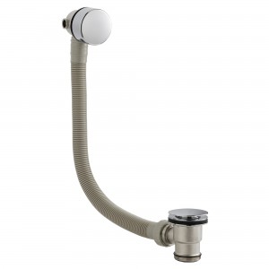 Round "Freeflow" Bath Filler Waste and Overflow (Suitable for baths up to 18mm thick)