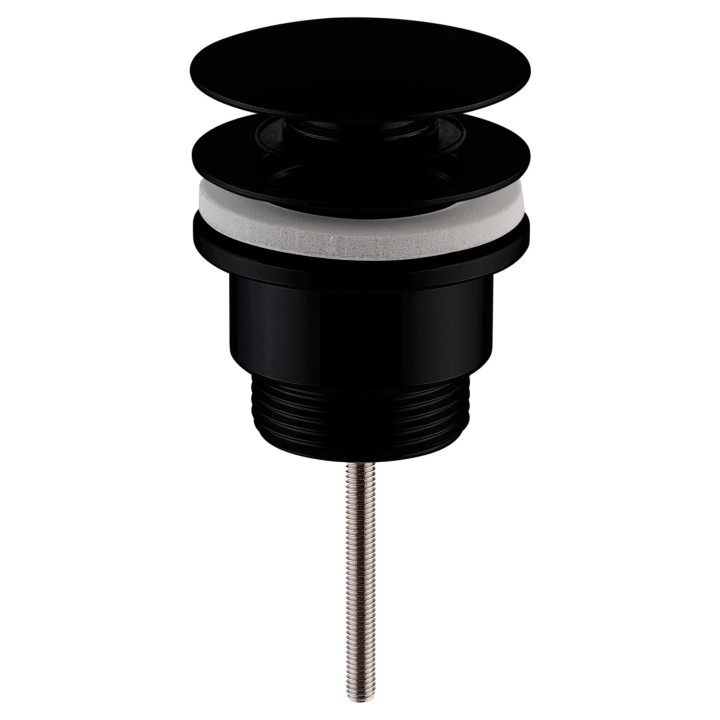Wastes & Extras Universal Push Button Basin Waste Slotted & Un-Slotted
