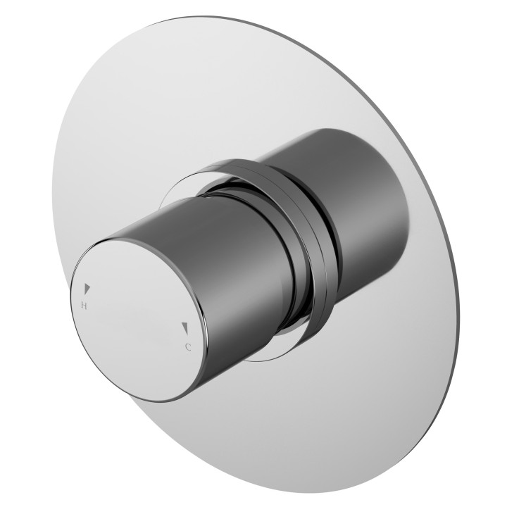 Arvan Chrome Thermostatic Temperature Control Valve