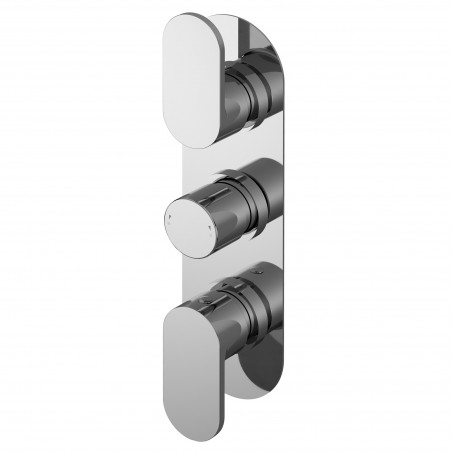 Binsey Triple Thermostatic Shower Valve With Diverter