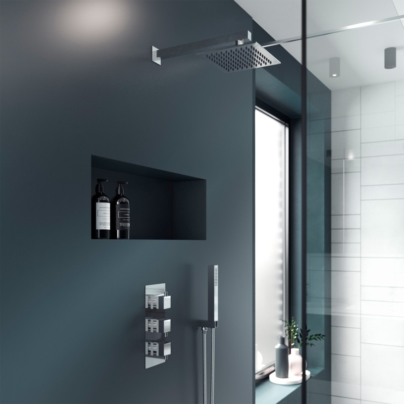 Series L Concealed Shower Valve Dual Handle - Insitu