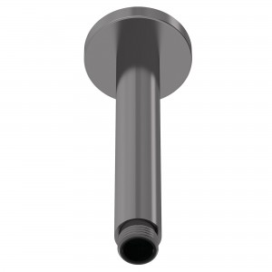 Ceiling-Mounted Shower Arm 150mm - Brushed Pewter