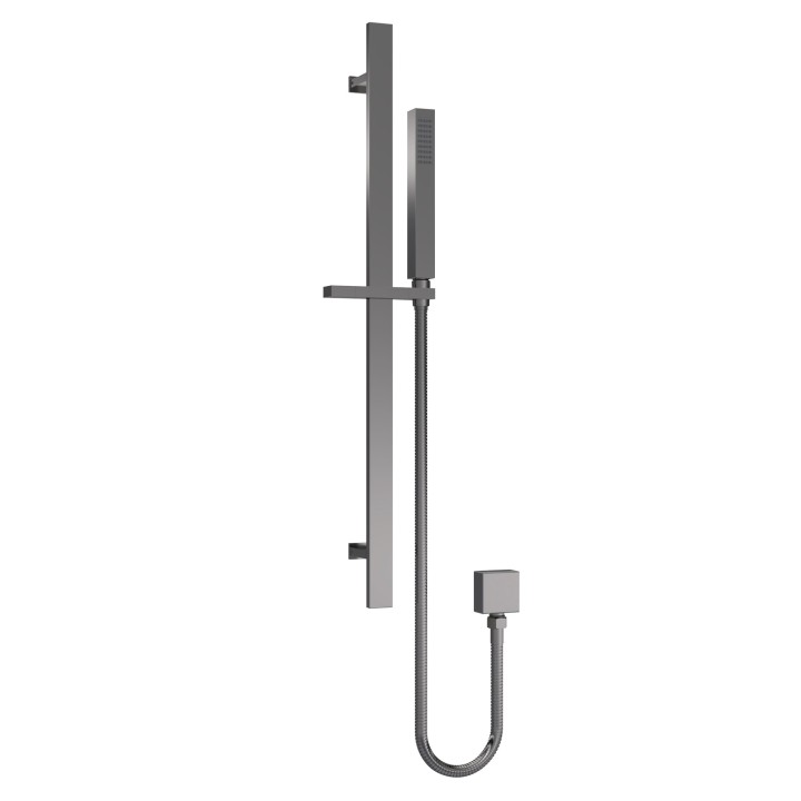 Square Slider Rail Kit - Brushed Pewter
