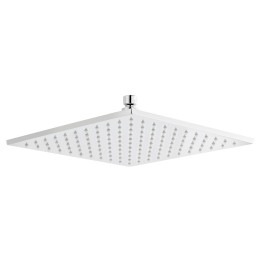 Chrome 200mm LED Square Fixed Shower Head