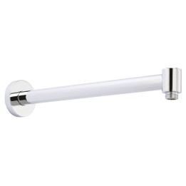 Chrome Contemporary Shower Head Wall-Mounting Arm 350mm