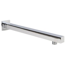 Chrome Square Shower Head Wall-Mounting Arm 350mm