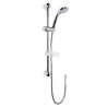 Round Multi-Function Shower Slide Rail Kit With Soap Dish