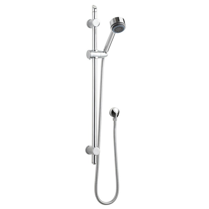 Round Single Function Shower Slide Rail Kit