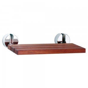 Shower Seat with Chrome Hinges