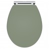 Classique Soft Close Wooden Toilet Seat - Satin Green
