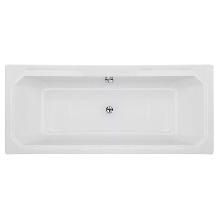 Ascott Art Deco Double Ended Traditional Bath 1800mm(L) x 800mm(W)