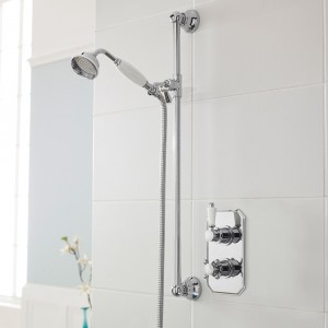 Victorian Twin Thermostatic Shower Valve